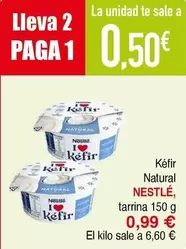 Nestlé - Kefir Natural Tarrina