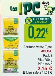 Jolca - Aceituna Varios Tipos