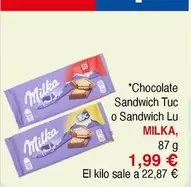 Milka - Chocolate Sandwich Tuc O Sandwich