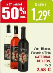 Catedral de León - Vino Blanco, Rosado O Tinto