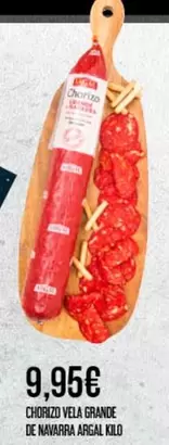 Argal - Chorizo Vela Grande De Navarra