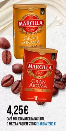 Marcilla - Cafe Molido Natural O Mezcla