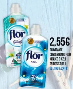 Flor - Suavizante Concentrado Nenuco O Azul