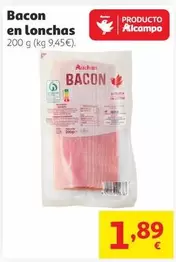 Auchan - Bacon En Lonchas