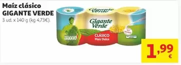 Gigante Verde - Maiz Clasico