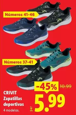 Crivit - Zapatillas Deportivas