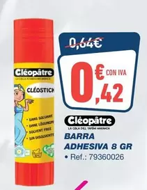 Cléopâtre - Barra