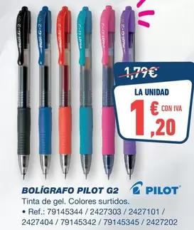 Pilot - Bolígrafo G2