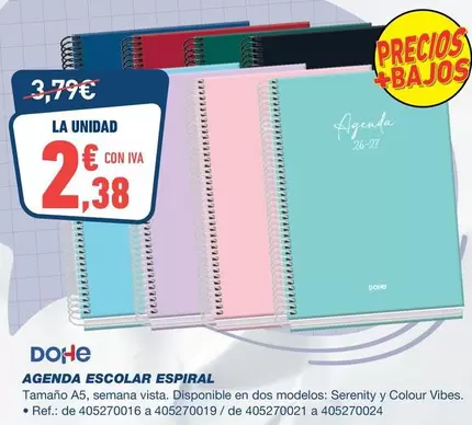Dohe - Agenda Escolar Espiral