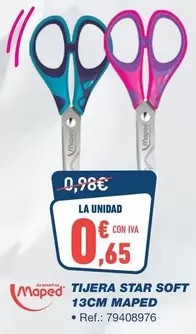 maped - Tijera Star Soft 13cm