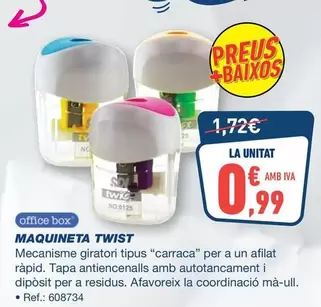 Officebox - Maquineta Twist