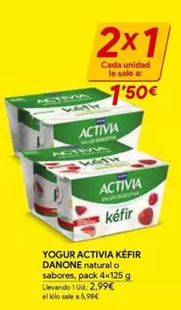 Danone - Yogur Activia Kefir