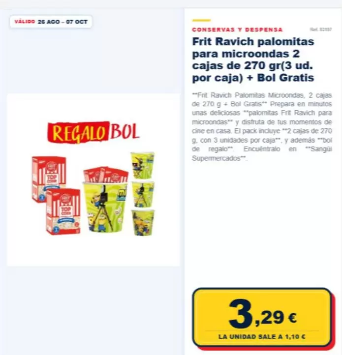 Frit Ravich - Palomitas Para Microondas