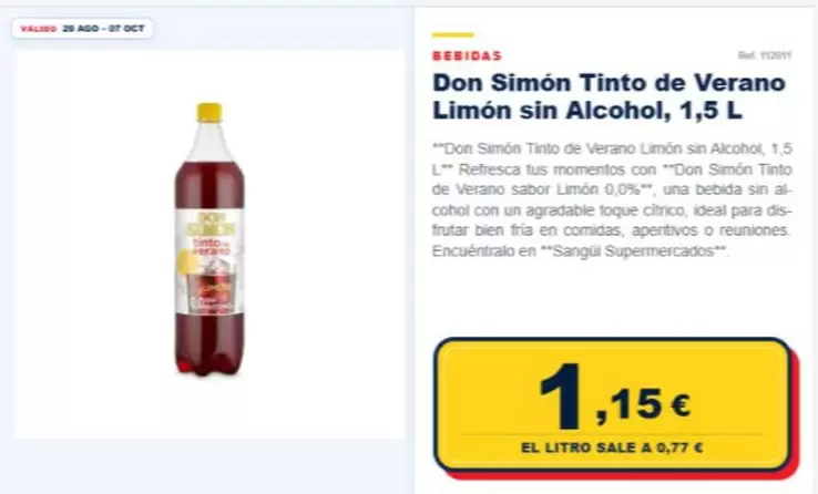 Don Simón - Don Simon Tinto De Verano