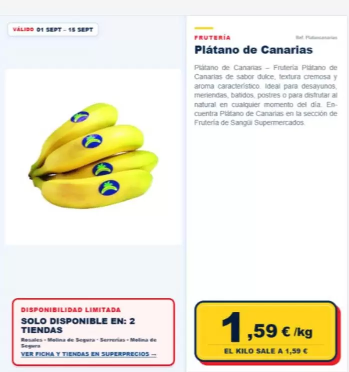Ideal - Platano De Canarias