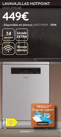 Hotpoint - Lavavajillas