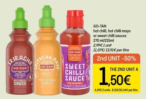 Go-Tan - Hot Chilli, Mayo Or Sweet