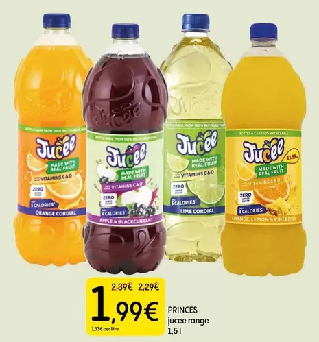 Princes - Jucce Range