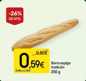 Barra Espiga Tradición