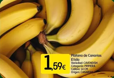 Plátano De Canarias - Plátano Origen: Canarias
