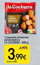 La Cocinera - Croquetas Artesanas Jamón Ibérico