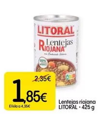 Litoral - Lentejas Riojana