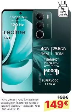 Realme - 4gb 256gb
