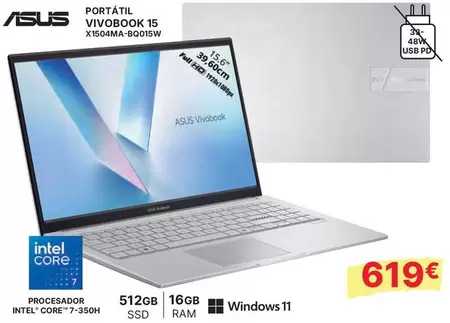 Asus - Portatil Vivobook 15 X1504ha