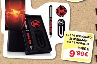 Spiderman - Set De Boligrafo