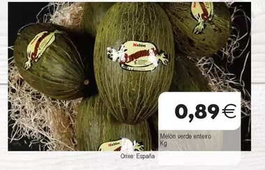 Melon Verde Entero