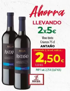 de antaño - Vino Tinto Crianza