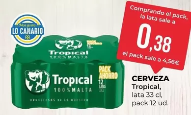 Tropical - Cerveza