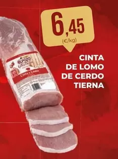 El Corte Inglés - Cinta De Lomo De Cerdo Tierna