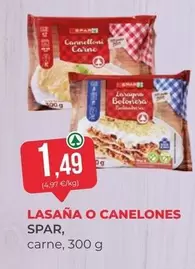 Spar - Lasana O Canelones