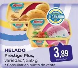 Kalise - Helado Prestige Plus
