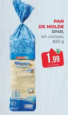 Spar - Pan De Molde