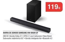 Samsung - Barra De Sonido Hw-b450f/zf