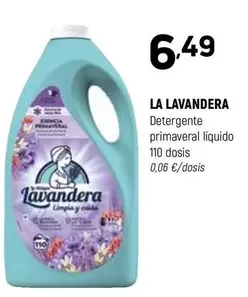 La Lavandera - Detergente Primaveral Liquido