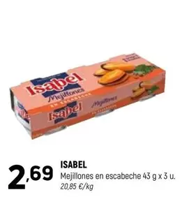 Isabel - Mejillones En Escabeche