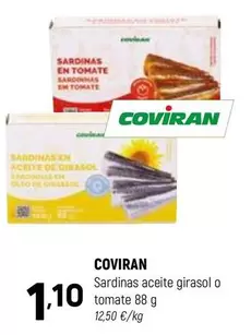 coviran - Sardinas Aceite Girasol O Tomate