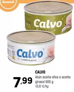 Calvo - Atun Aceite Oliva O Aceite Girasol