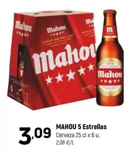 Mahou - 5 Estrellas