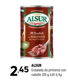 Alsur - Ensalada De Pimiento Con Cebolla