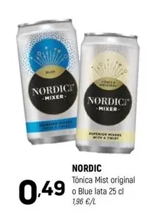 nordic - Tonica Mist Original O Blue Lata