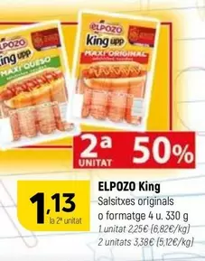 elpozo - Salsitxes Originals O Formatge