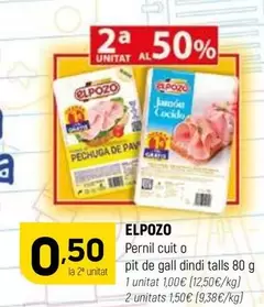 elpozo - Pernil Cuit O Pit De Gall Dindi Talls