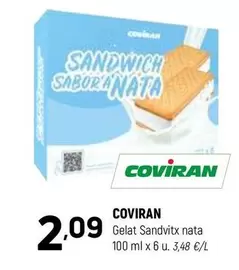 coviran - Gelat Sandvitx Nata