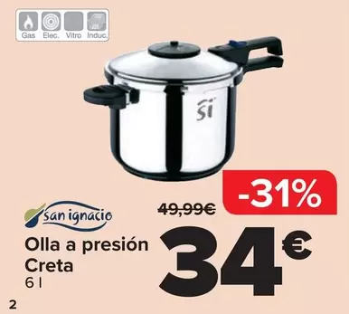 San Ignacio - Olla A Presión Creta