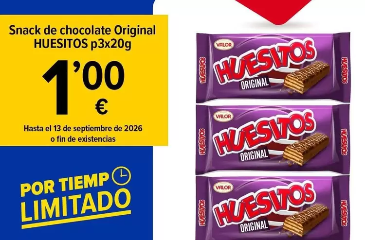 Huesitos - Snack De Chocolate Original