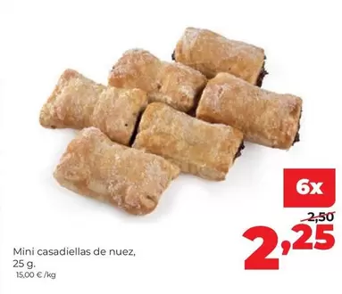 Alimerka - Mini Casadiellas De Nuez